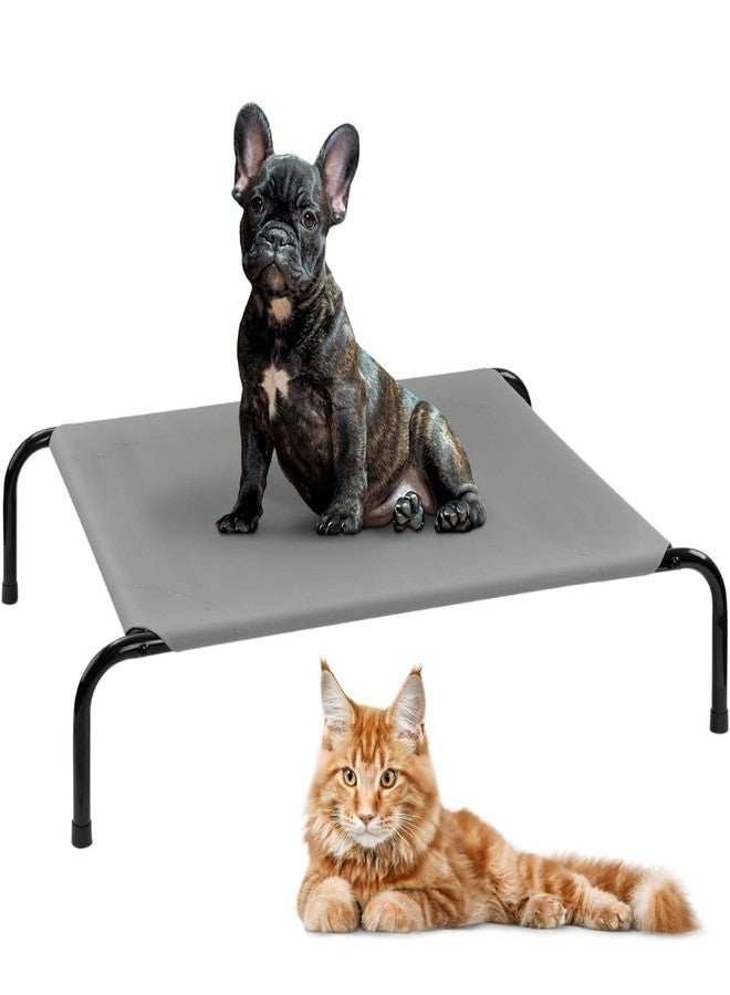 Sage Square Comfortable Bed for Your Pet with Waterproof Liner: Featuring Sturdy Metal Frame, Comfortable Padding, Easy-to-Clean Design for Long-Lasting Durability, Ideal for Dogs, Cats (Small) - Image 1